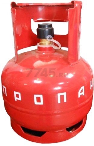 Баллон газовый бытовой NOVOGAS КБ-2 5 литров (НЗ 74.00.00-06)