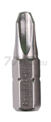 Бита для шуруповерта магнитная PH2 25 мм GEPARD (GP3700-25)