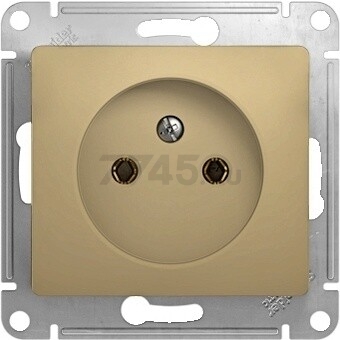 Розетка скрытая SYSTEME (SCHNEIDER) ELECTRIC Glossa титан (GSL000441)