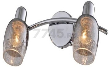 Бра настенное НПБ 02-2х40-102 АЙТИН-ПРО 16553/2 хром