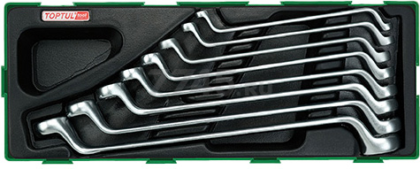 Набор ключей накидных 6-22 мм 8 предметов TOPTUL (GTA0801)