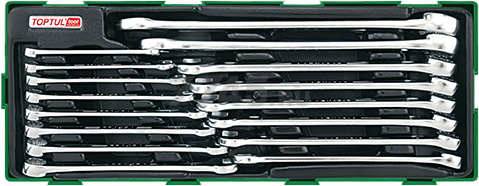 Набор ключей комбинированных 6-24 мм 16 предметов TOPTUL (GTA1638)
