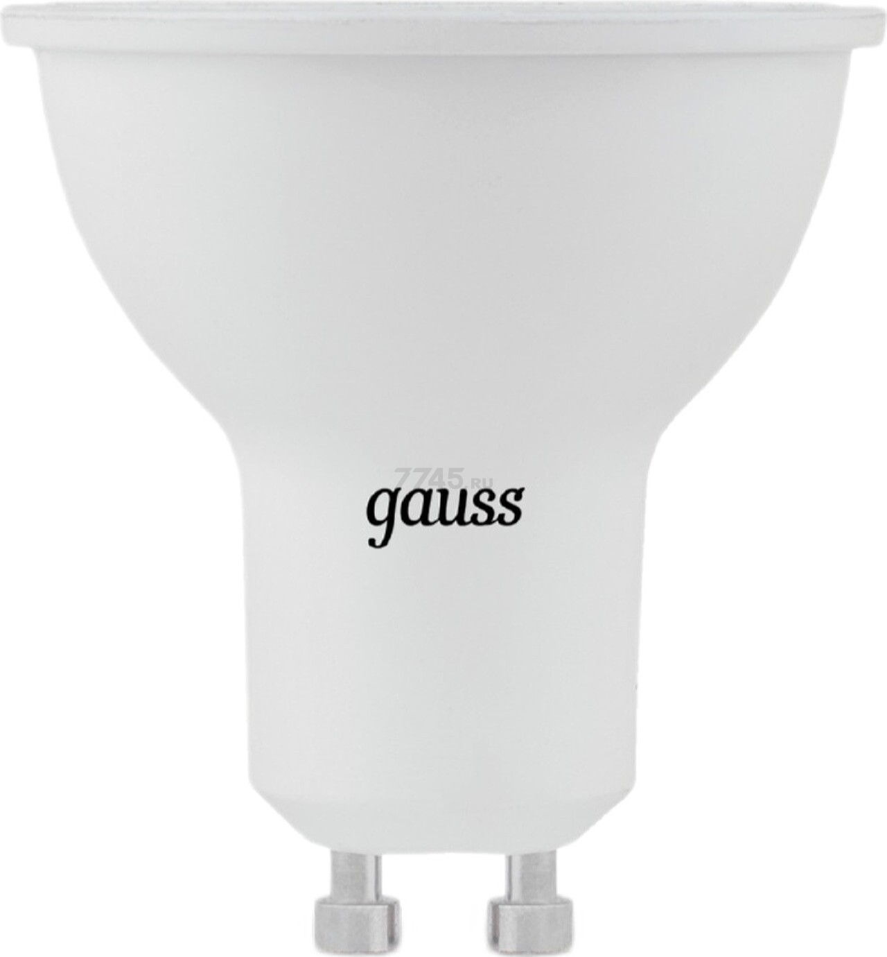 Лампа светодиодная GU10 GAUSS Black 7 Вт 4100K (101506207)