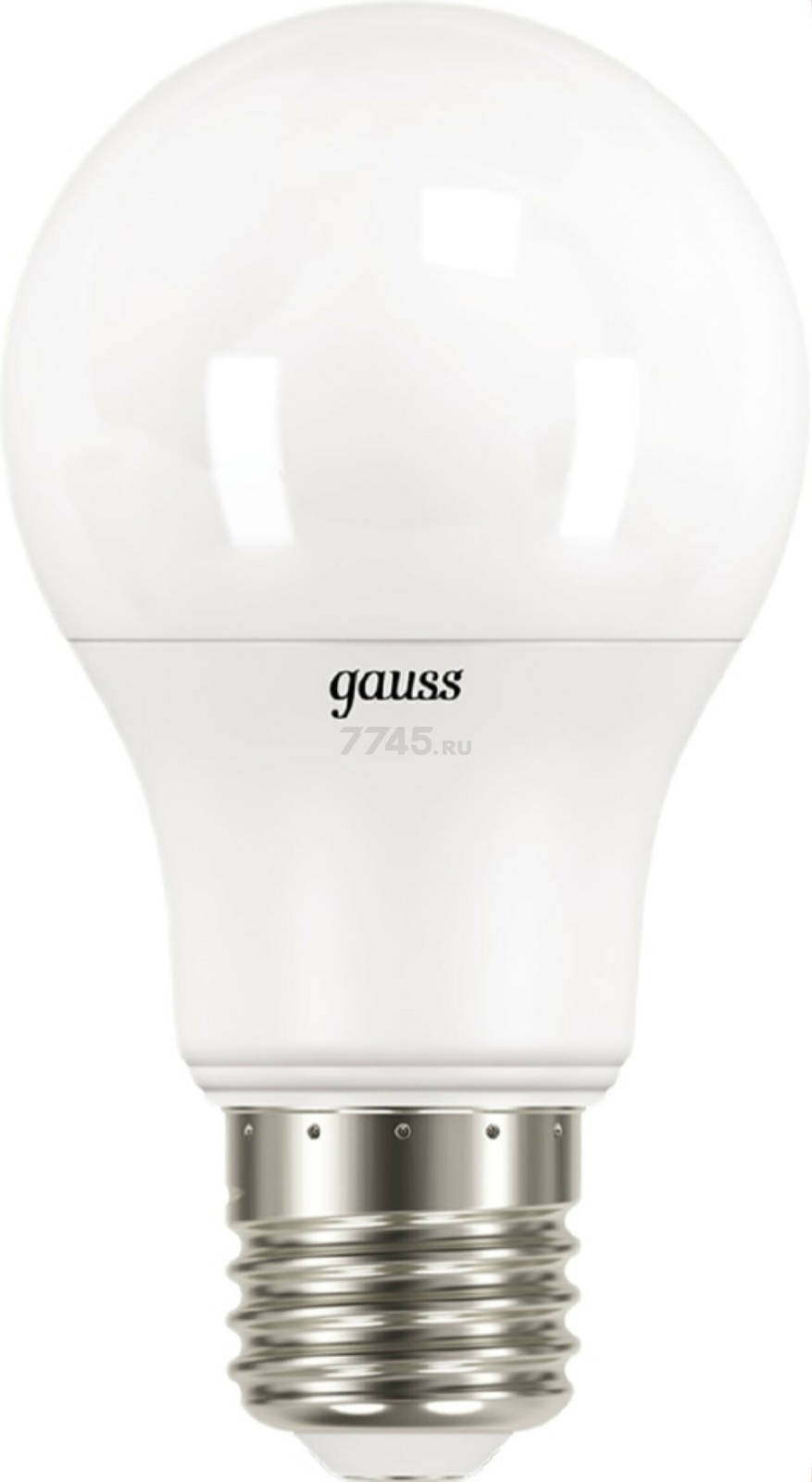 Лампа светодиодная E27 GAUSS Black 7 Вт 4100K (102502207)