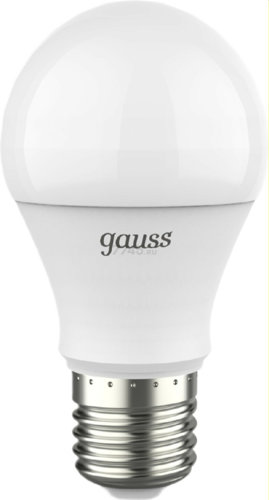 Лампа светодиодная E27 GAUSS Black 10 Вт 4100K (102502210)