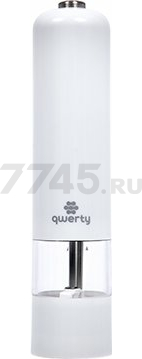 Мельница для специй электрическая QWERTY белый (71001)