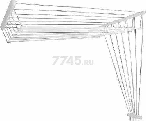 Сушилка для белья потолочная PERFECTO LINEA 2,5 м белая (36-002252)