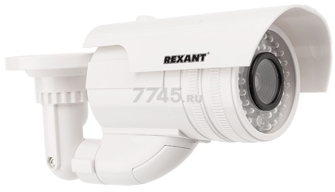 Муляж камеры видеонаблюдения REXANT белый (45-0240) - Фото 3