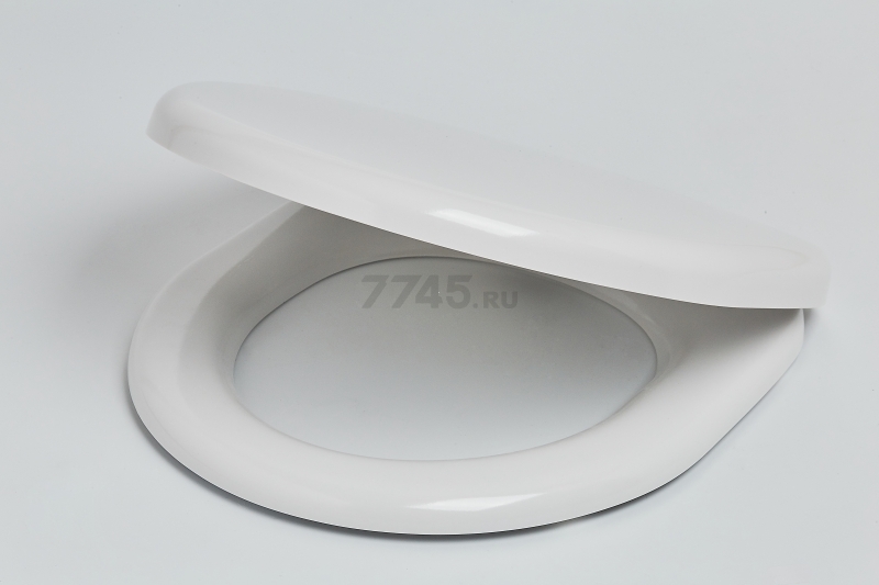 Сиденье для унитаза АВН SD 10u с крышкой белое - Фото 5