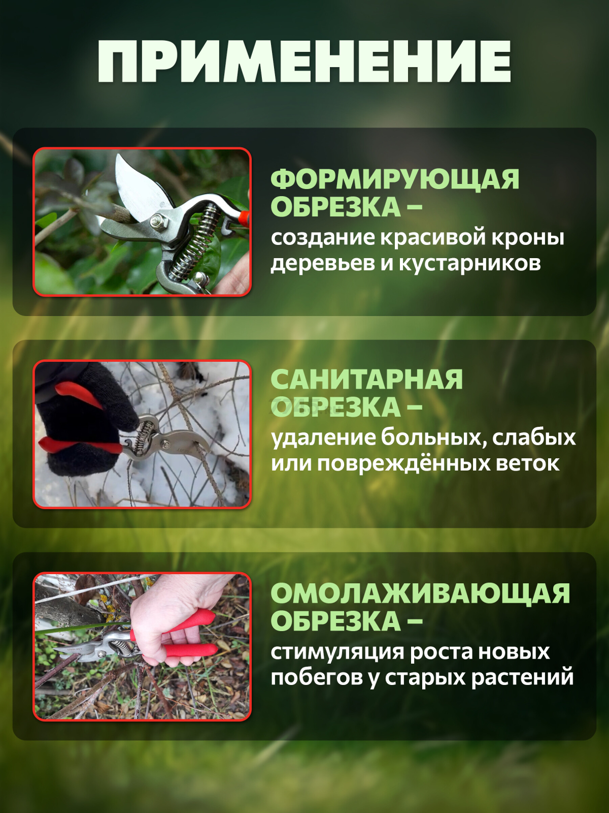 Секатор плоскостной ВОЛАТ (59060-03) - Фото 3