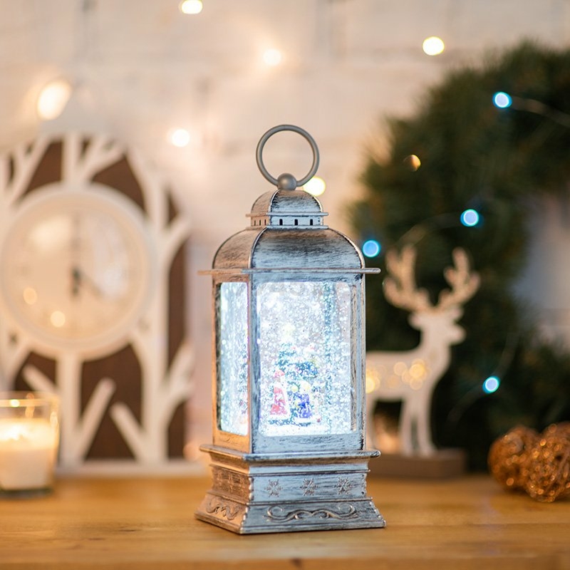 Ночник декоративный светодиодный NEON-NIGHT Рождество с эффектом снегопада (501-065) - Фото 3