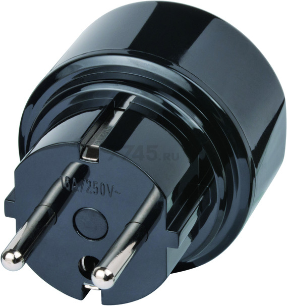Переходник для розетки BRENNENSTUHL тип NEMA 5 - тип F (1508520) - Фото 2