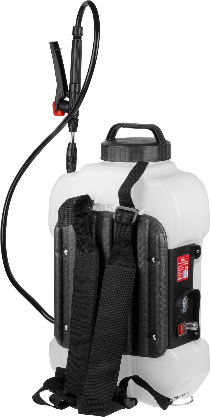 Опрыскиватель ранцевый аккумуляторный WORTEX KS 1690 Li SET (KS1690Li0029) - Фото 5