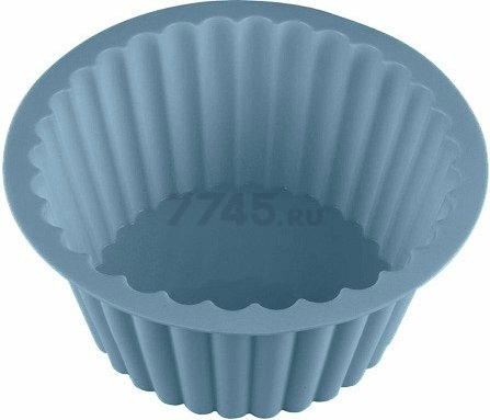Форма для выпечки силиконовая бостонский кекс 19х13,5х8,5 см PERFECTO LINEA Bluestone голубая (20-109828) - Фото 2