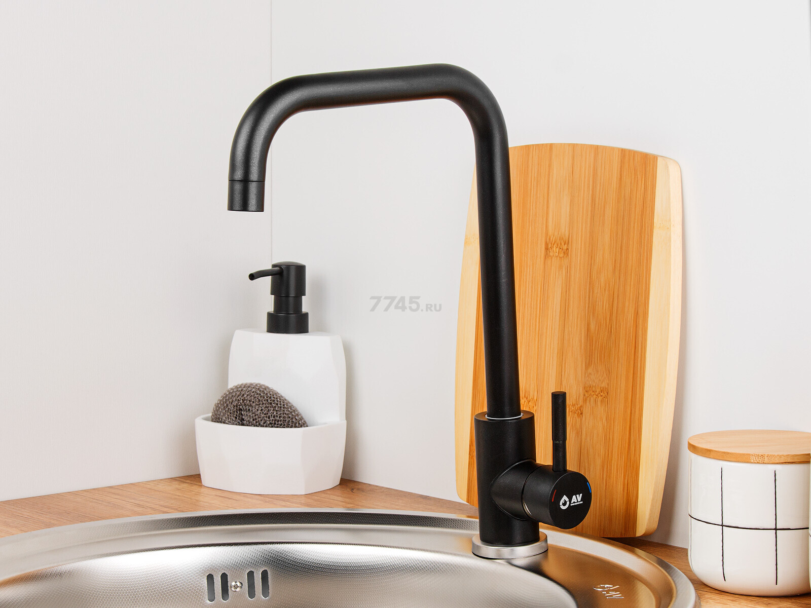 Смеситель для кухни AV ENGINEERING AVZAR4-B304BK (AVZAR4-B304BK-737) - Фото 3