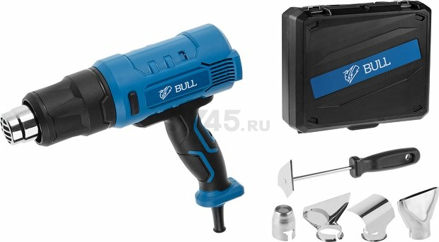 Фен строительный (термовоздуходувка) BULL HG 5501 (16031326) - Фото 3