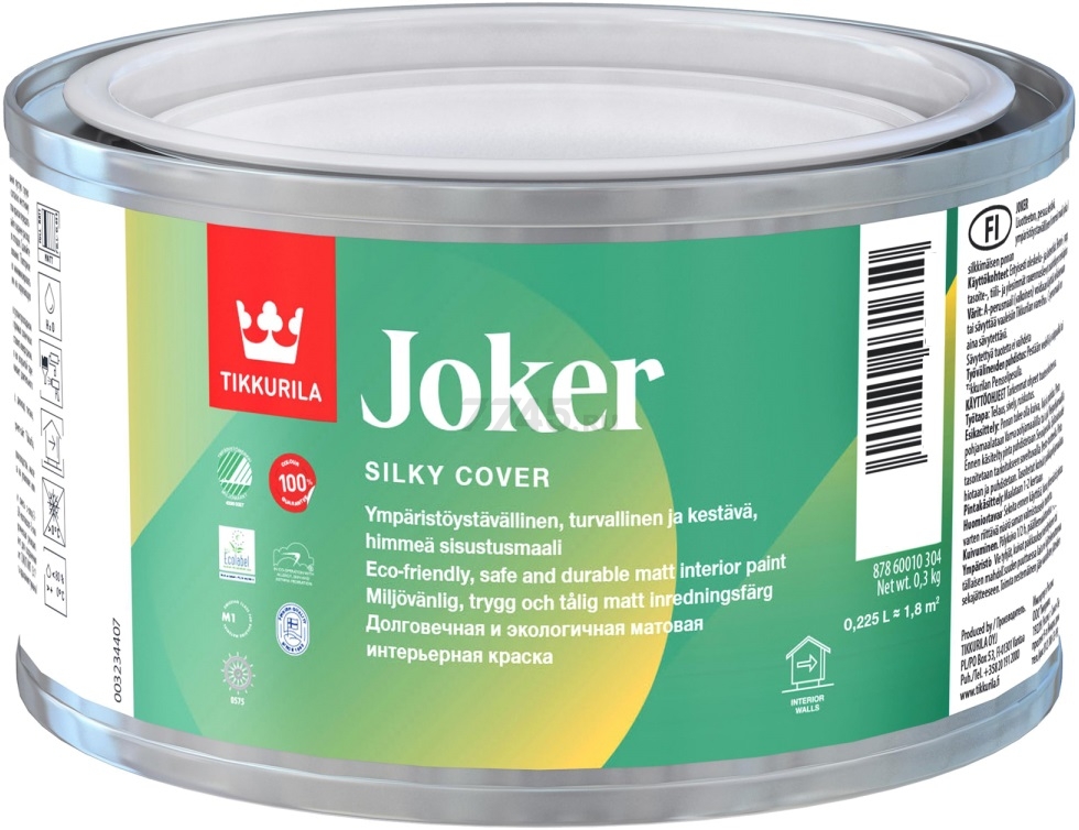 Краска акрилатная TIKKURILA Joker База C 0,225 л (87860030304)