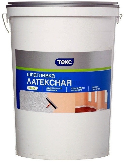 Шпатлевка латексная финишная ТЕКС Профи 30 кг (700001325)
