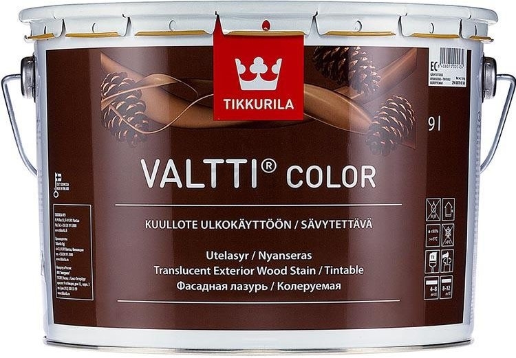 Лазурь для дерева TIKKURILA Valtti Color 9 л (29000700160)
