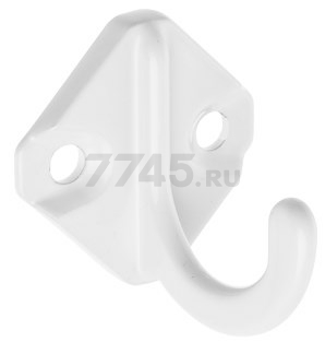 Крючок для одежды STARFIX №25 белый (SMP-74243-1)