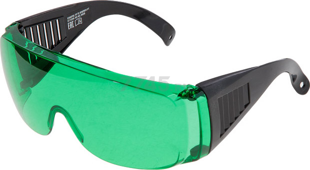 Очки защитные открытые О-12 зеленые STARTUL (ST7220-12)