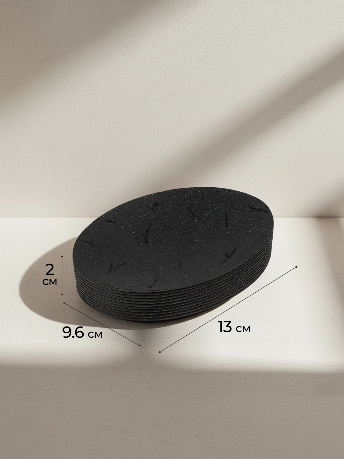 Мыльница PERFECTO LINEA Blackstone (35-005034) - Фото 6