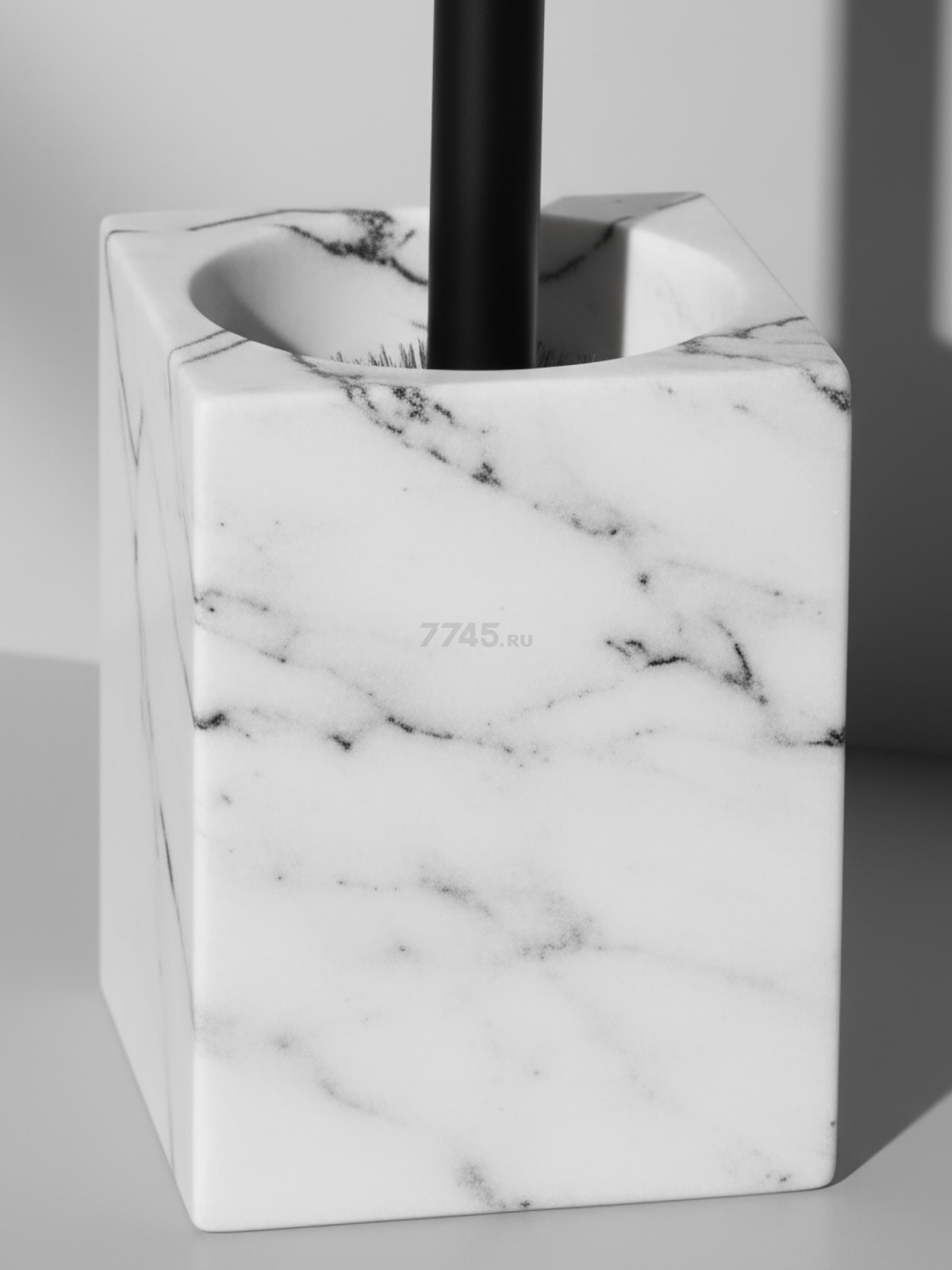 Ершик для унитаза PERFECTO LINEA Marble (35-000005) - Фото 2