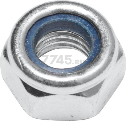 Гайка со стопорным кольцом М8 цинк класс прочности 5.8 DIN 985 STARFIX 5000 штук (SM-50736-5000)