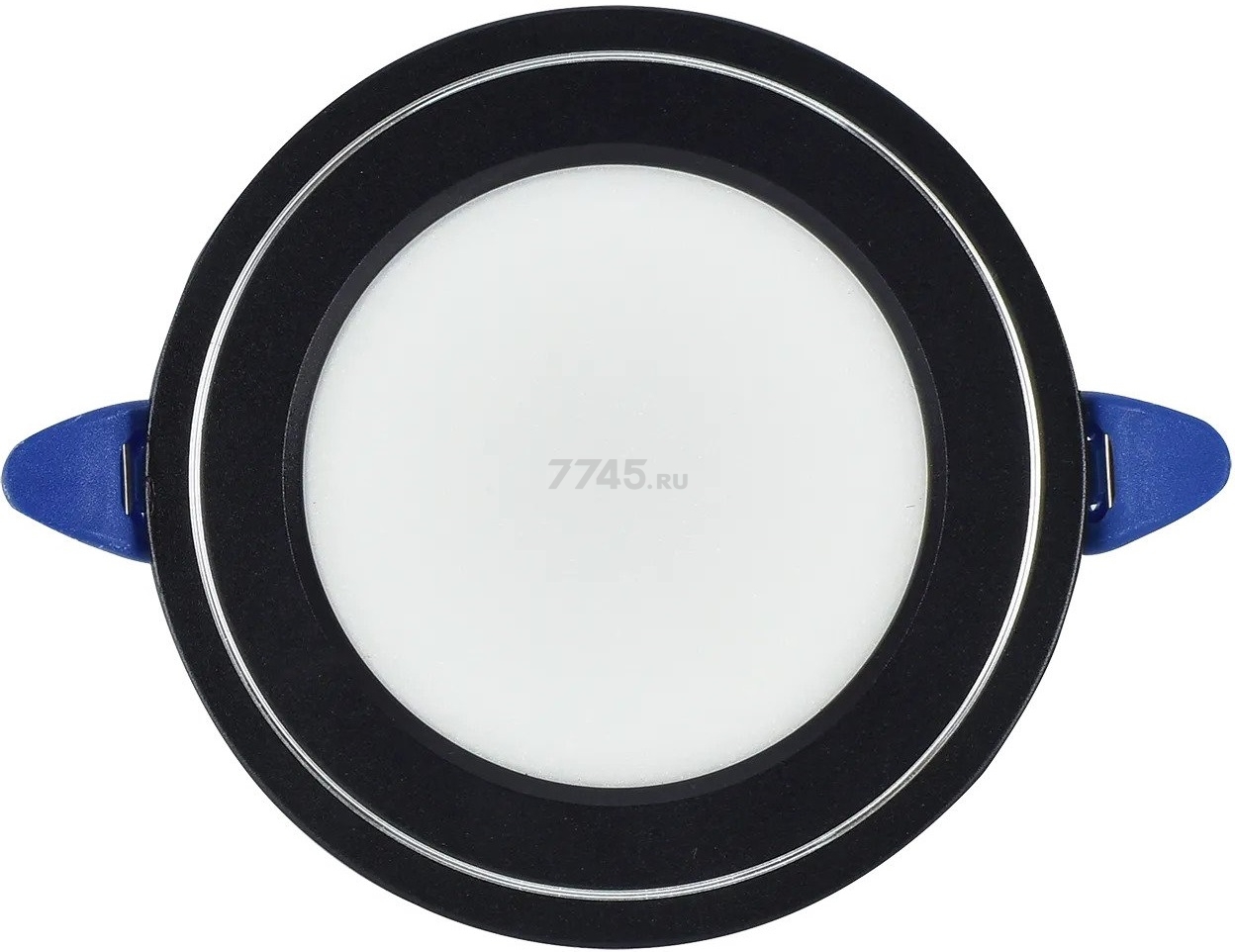 Точечный светильник светодиодный 5 Вт 4000K TRUENERGY Star Classic круг черный (10441) - Фото 2