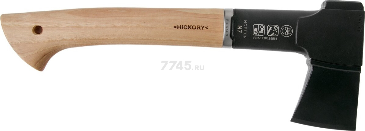Топор универсальный 0,7 кг FISKARS Norden N7 (1051142) - Фото 9