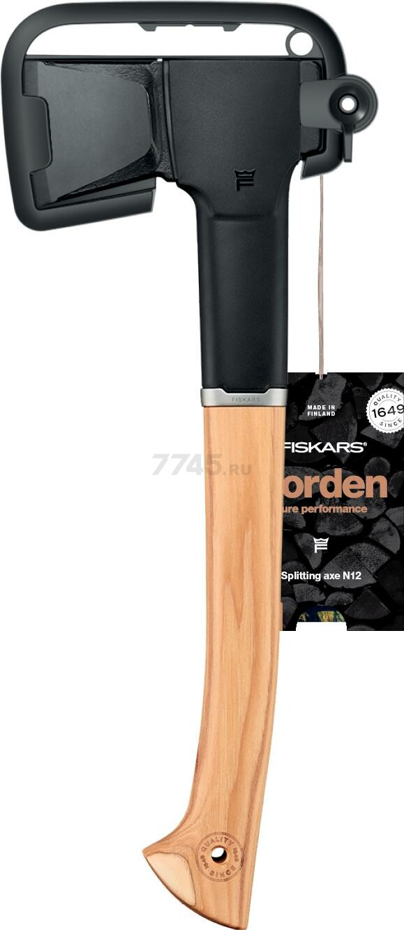 Топор универсальный 1,3 кг FISKARS Norden N12 (1051144) - Фото 8