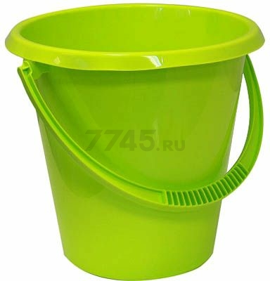 Ведро хозяйственное IDEA салатовое 7 л (М2407)