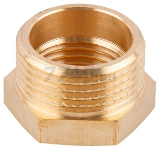 Футорка латунная 1/2"X3/8" с наружной-внутренней резьбой AV ENGINEERING (AVE305002)