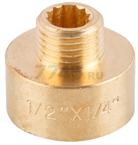 Переход латунный внутренняя-наружная 1/2"X1/4" AV ENGINEERING (AVE304001)