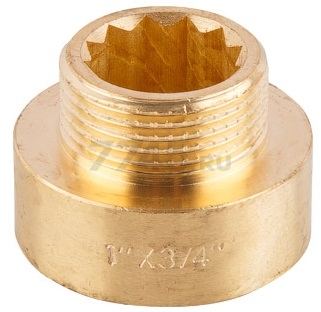 Переход латунный внутренняя-наружная 1"X3/4" AV ENGINEERING (AVE304005)