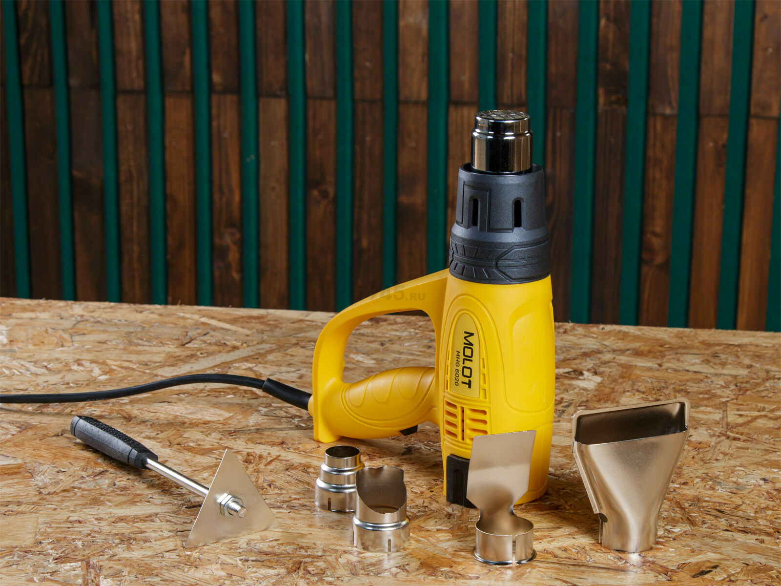 Фен строительный (термовоздуходувка) MOLOT MHG 6020 (MHG602000011) - Фото 6