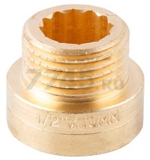 Удлинитель латунный внутренняя-наружная 1/2"X10 мм AV ENGINEERING (AVE301001)