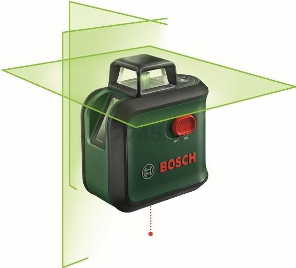 Уровень лазерный BOSCH Advanced Level 360 (0603663B03) - Фото 2