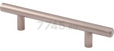 Ручка мебельная рейлинг AKS 160/220 сатин (11691)