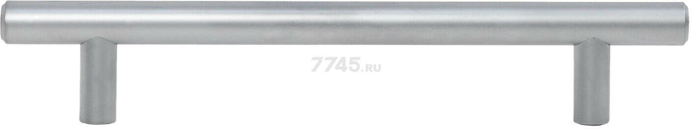 Ручка мебельная рейлинг AKS 160/220 матовый хром (11783) - Фото 2