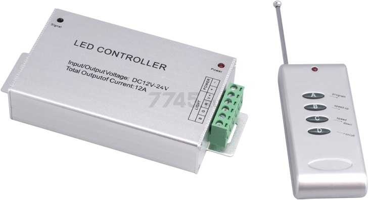 Контроллер RGB для светодиодной ленты JAZZWAY ZC-2000RC (3327392)
