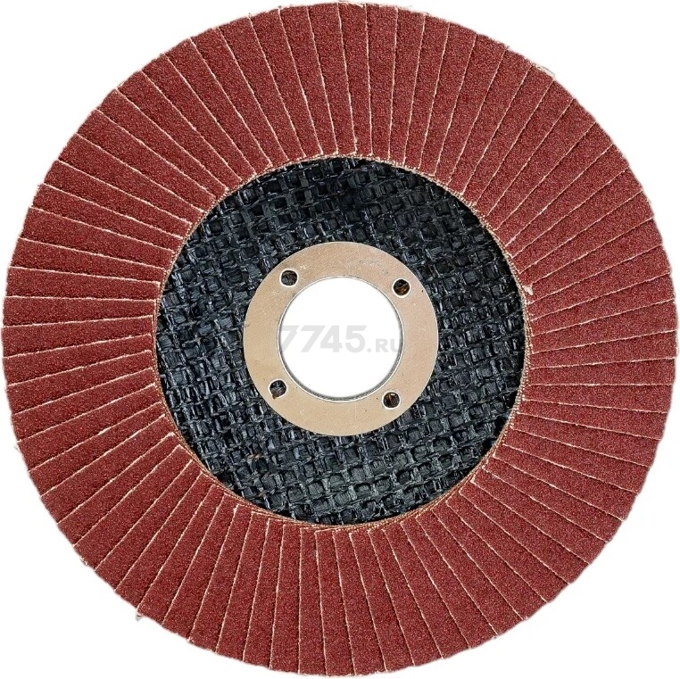 Круг лепестковый 125х22,2 мм P120 плоский GEPARD (GP5016-120) - Фото 2