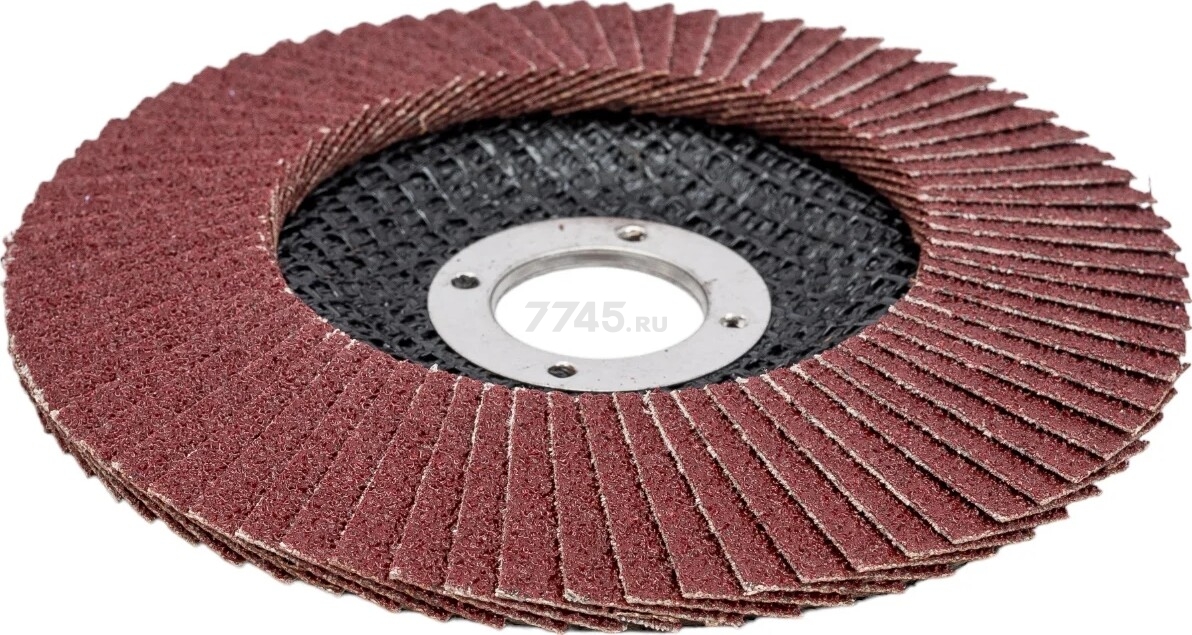 Круг лепестковый 125х22,2 мм P80 конический GEPARD (GP5015-80) - Фото 3