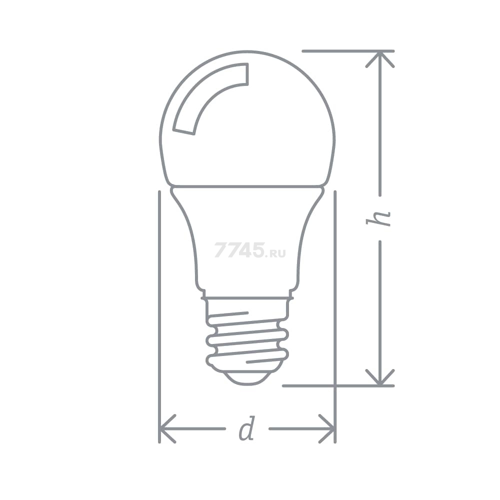 Лампа светодиодная E27 NAVIGATOR G45 8,5 Вт 2700К (61336) - Фото 3