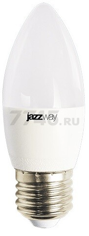 Лампа светодиодная Е27 JAZZWAY PLED-LX C37 8 Вт 3000К (5028531)