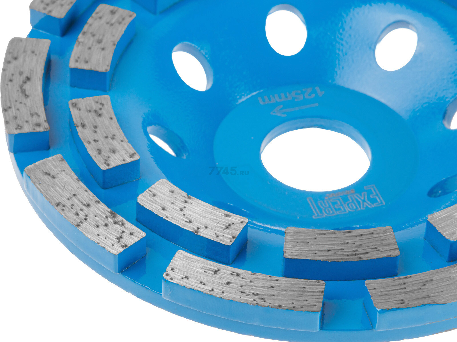 Чашка алмазная шлифовальная 125х22,2 мм двурядная STARTUL EXPERT (SE8001-125) - Фото 5