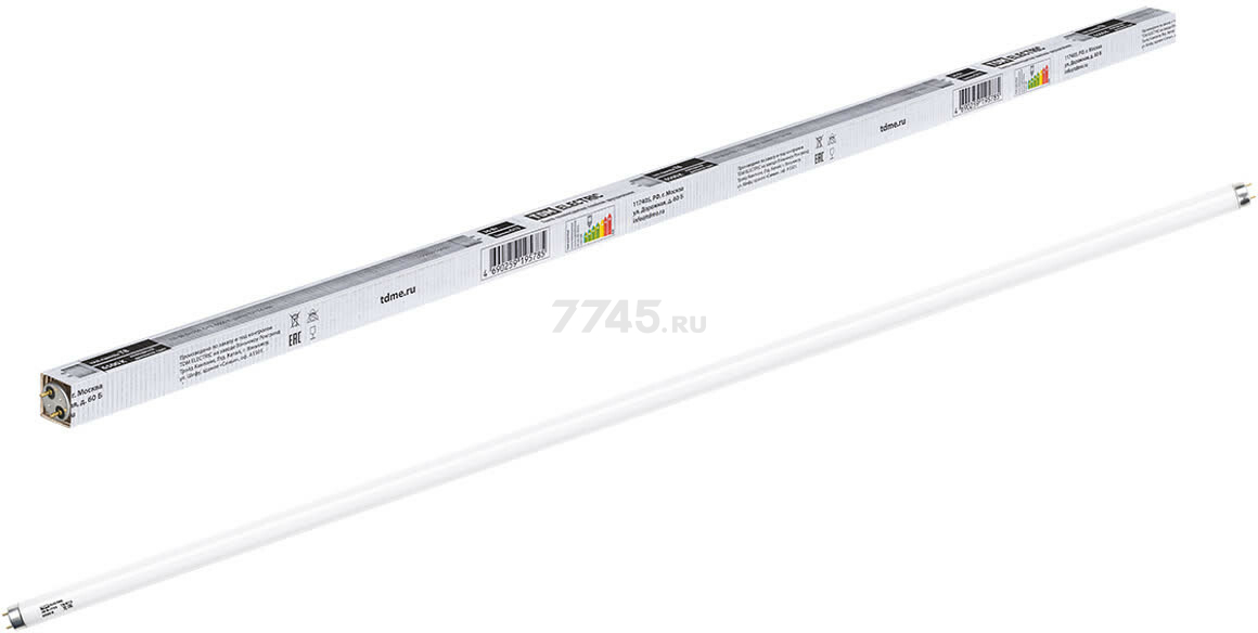 Лампа люминесцентная T8/G13 TDM ЛЛ-36Вт/765 6500К (SQ0355-0030)