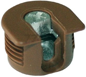 Эксцентрик усиленный 20 мм STARFIX пластиковый темно-коричневый 10 штук (SMZ1-9465-10)