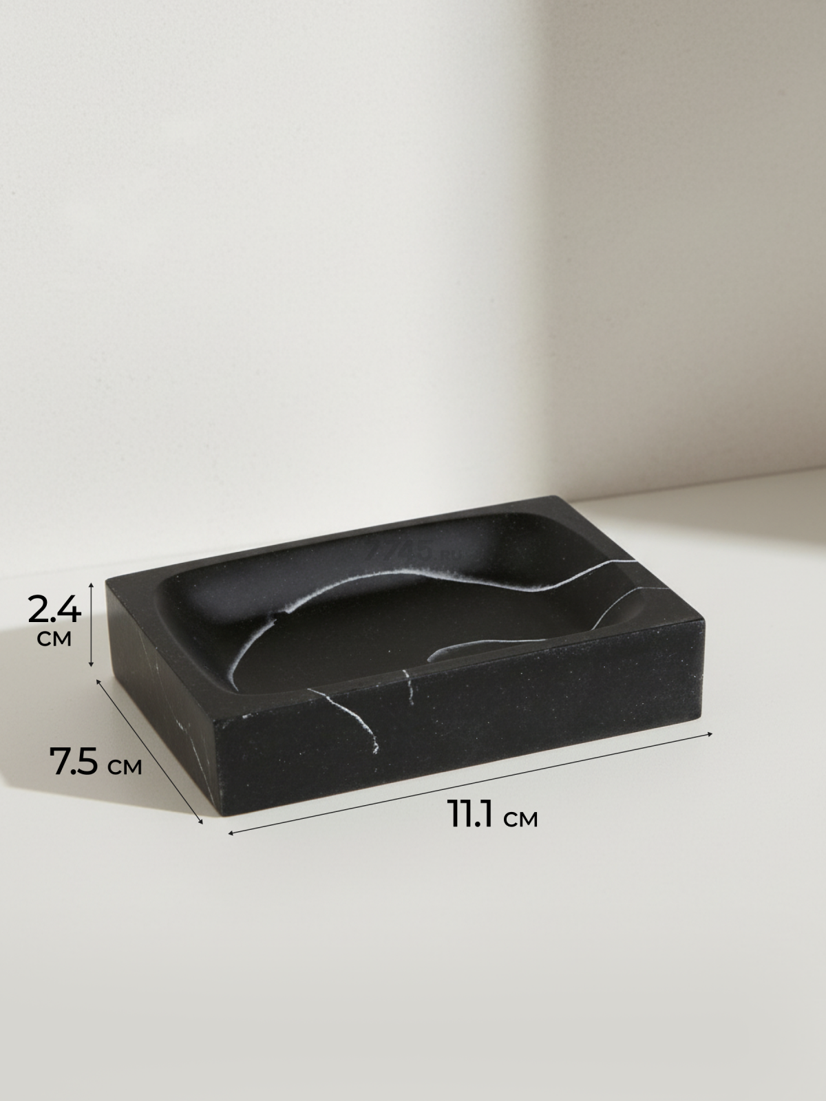 Мыльница PERFECTO LINEA Marble (35-000014) - Фото 6