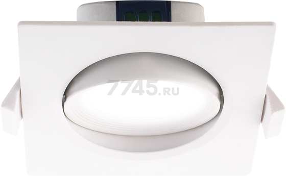 Точечный светильник светодиодный PSP-S 9044 7 Вт 3000К JAZZWAY белый (5022812) - Фото 2